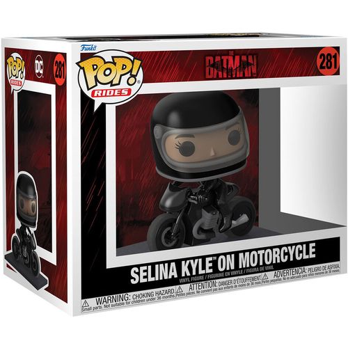 POP figure Movies DC Comics The Batman Selina Kyle on Motorcycle slika 3