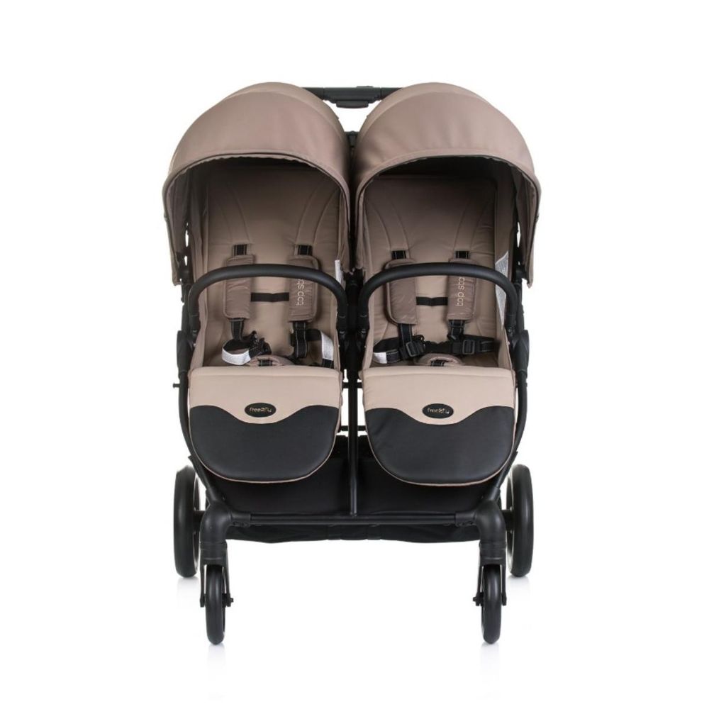 Chipolino Kolica za blizance Top Stars Kbtp02502tr, Tiramisu slika 3