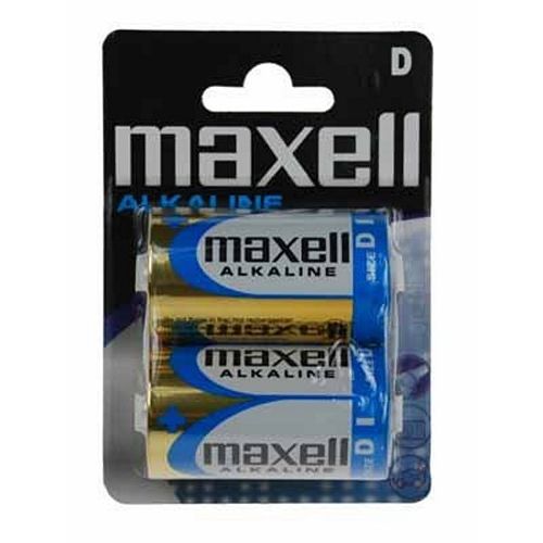 Maxell Alkalne Baterije LR-20/D, 2 komada, Blister Pakiranje slika 2