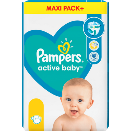 Pampers Active-Baby JPM Maxi-Pack+ slika 1