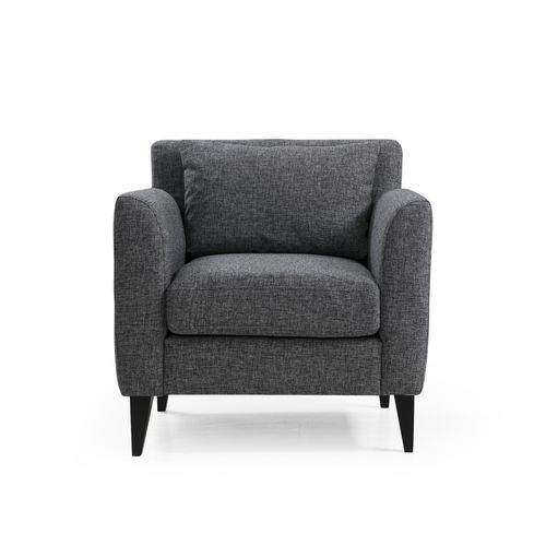 Nordic Fotelja Tamnosiva Wing Chair slika 2