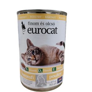 Euro cat konzervirana hrana za mačke  415G piletina 