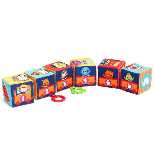 Molto Cubes & Fun kocke od mekane tkanine slika 7