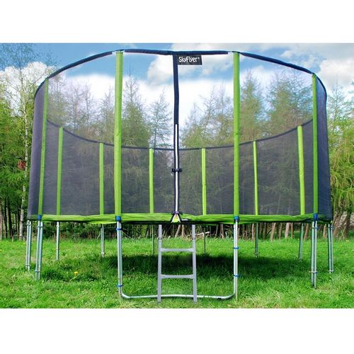 Vrtni trampolin SKYFLYER RING 2 u 1 – 487 cm slika 3