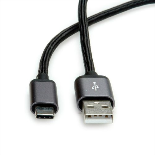 Secomp Roline USB2.0 Cable C-A, M/M, black, 1.8 m slika 5