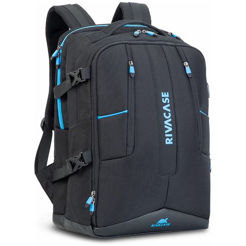 Ruksak RivaCase 17.3" Borneo-Eco 7860 Black ECO Gaming Backpack slika 1