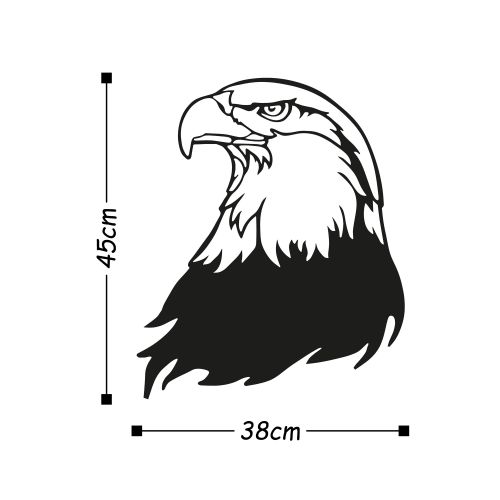 Wallity Metalna zidna dekoracija, Eagle2 slika 3