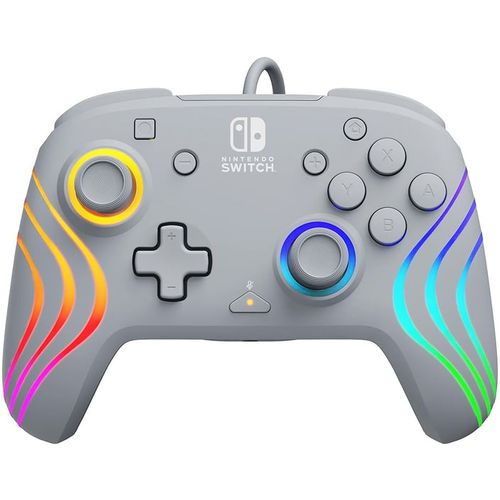 Nintendo Switch Afterglow Wave Wired Controller Grey slika 1