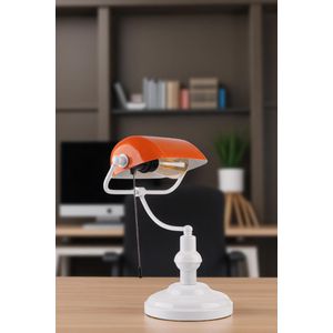 Lampa za sto 8897-9 Narančasta/Bijela