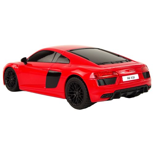 Licencirani auto na daljinsko upravljanje Audi R8 1:24 Rastar - crveni slika 3