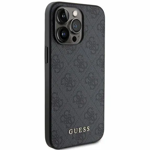 Originalna GUESS Hardcase GUHCP15XG4GFGR futrola za iPhone 15 PRO MAX (4G metalni logo / siva) slika 2