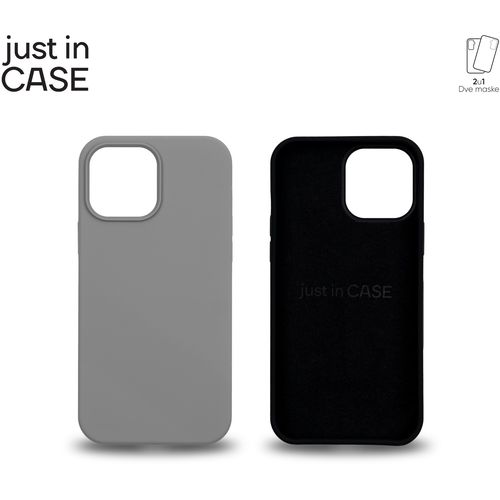 2u1 Extra case MIX PLUS paket CRNI za iPhone 13 Pro Max slika 2