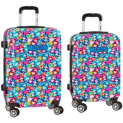 Moos Corgi set 2 ABS trolley suitcase 55/68cm 4w slika 1