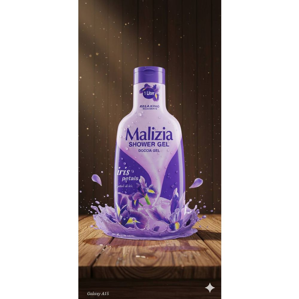 Malizia Pjena za kupanje Iris Petals 1000ml  slika 2