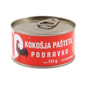 Podravka pašteta kokošja, lim. 135 g