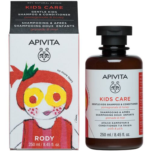 APIVITA Dječji šampon i regenerator s narom i medom slika 1