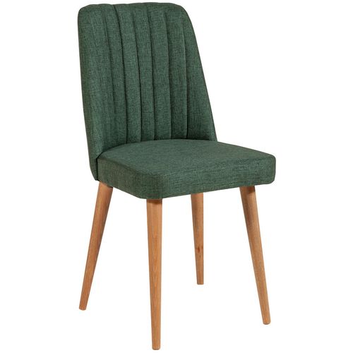 Woody Fashion Set stolova i stolica (4 komada), Atlantski bor Bijela boja zelena, Costa 1070 - 3 AB slika 4