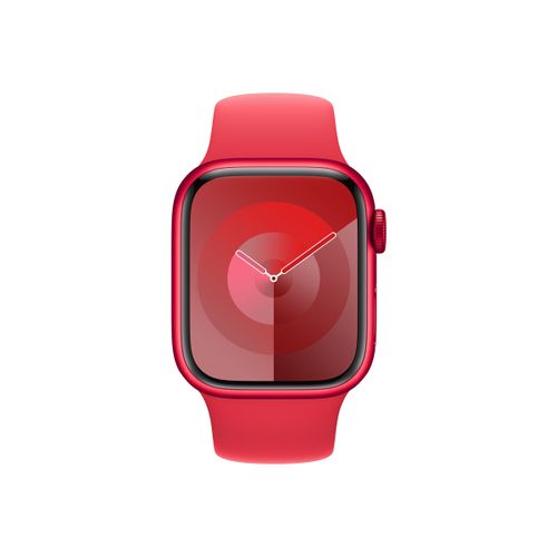 Apple Watch Series 9 41mm GPS RED Case RED Sport Band S/M MRXG3SE/A Pametni sat slika 2