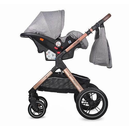 Coccolle® Kolica Melora 3U1, Moonlit Grey slika 13