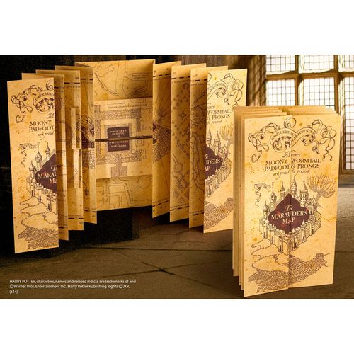 Harry Potter Marauder's Map replika slika 3