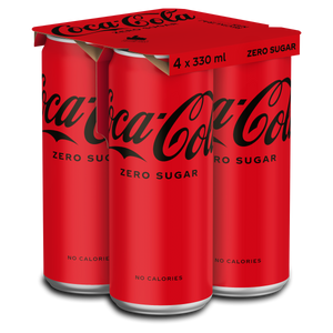 Coca-Cola Zero Sugar 0,33l 4/limenke KRATAK ROK