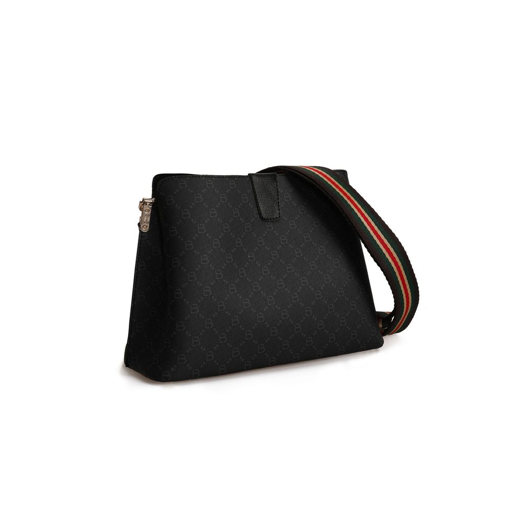 Torba preko ramena 334 v2 - Crno-siva slika 6