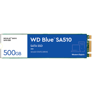 SSD WD Blue (M.2, 500GB, SATA 6Gb/s)