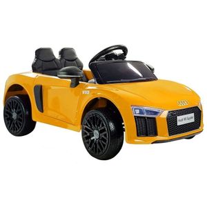 Licencirani auto na akumulator Audi R8 Spyder - žuti