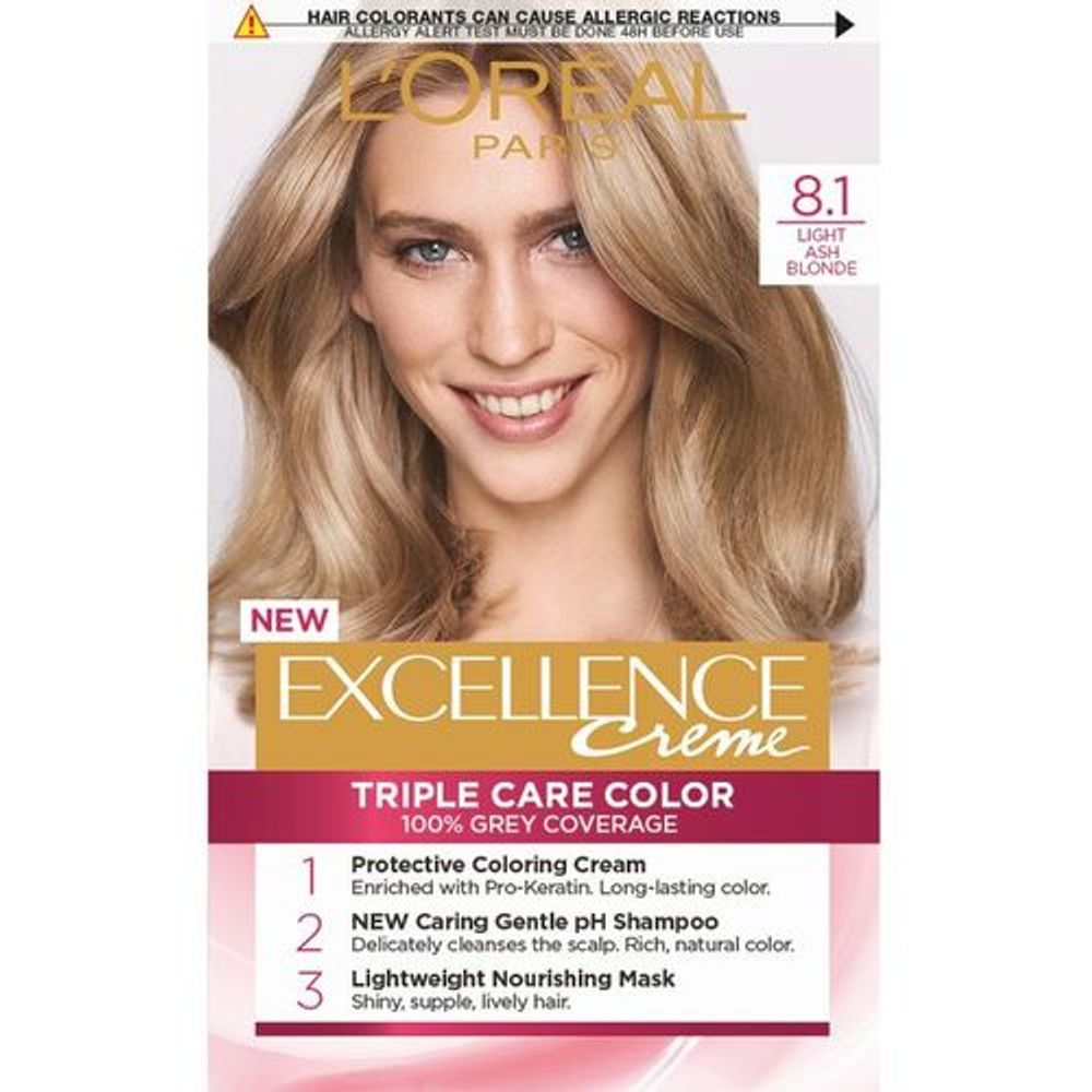 L'Oreal Paris Excellence Creme farba za kosu 8.1 Light Ash Blonde slika 1