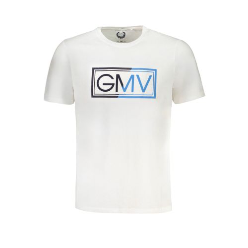 GIAN MARCO VENTURI MEN'S SHORT SLEEVED T-SHIRT WHITE slika 1