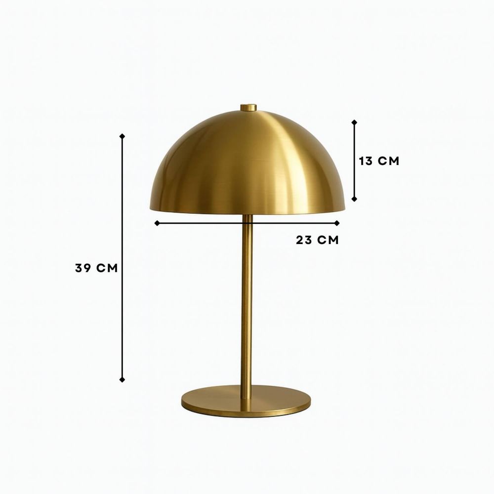Stolna Lampa 242139 - zlatna boja slika 3