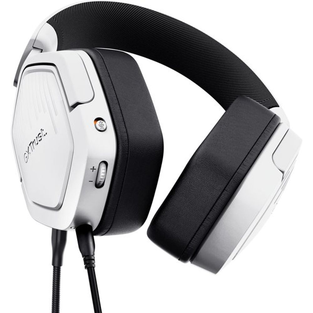 Trust Carus over-eargaming slušalice GXT492W, Bijele slika 2