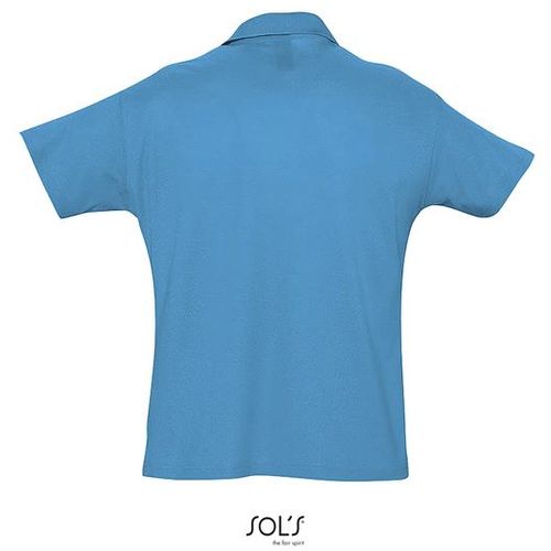 SUMMER II muška polo majica sa kratkim rukavima - Aqua, XL  slika 5