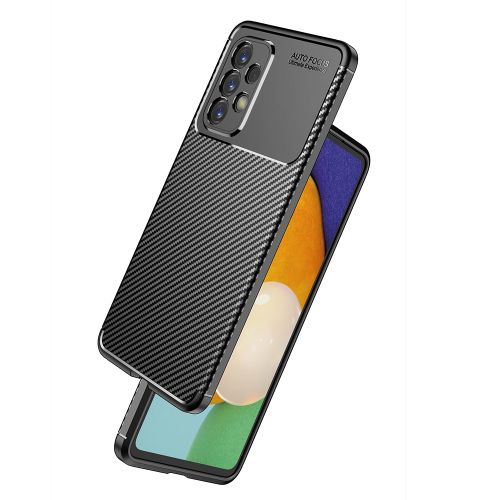 Techsuit – CarbonFiber maska za Samsung Galaxy A53 5G – crna slika 1