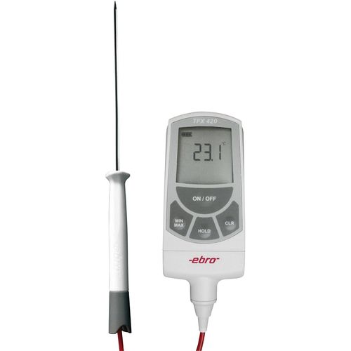 ebro TFX 420 &amp; TPX 400 ubodni termometar (haccp)  Mjerno područje temperature -50 do 400 °C Tip tipala Pt1000 HACCP usklađen slika 3