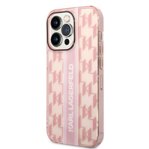 Karl Lagerfeld Futrola za iPhone 14 Pro Max MONO VERTICAL STRIPE PINK slika 4