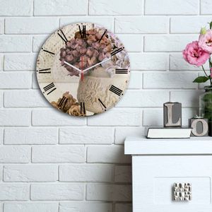 3030MS-050 Multicolor Decorative MDF Clock