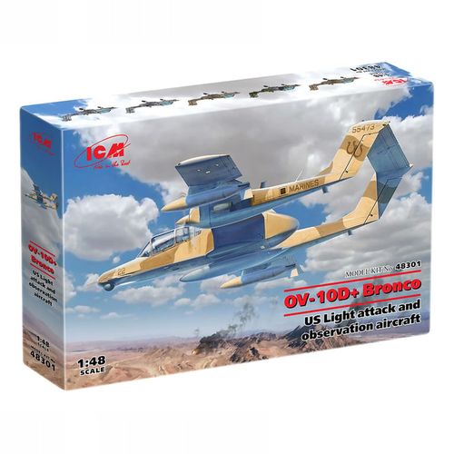 Model Kit Aircraft - OV-10D+ Bronco US Attack Aircraft 1:48 slika 1