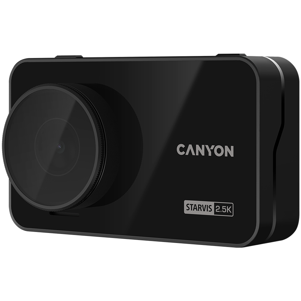 CANYON DVR25GPS Auto Kamera sa WQHD 2.5K Rezolucijom, Wi-Fi i GPS, Crna slika 2