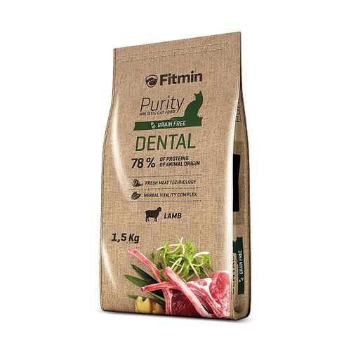 Fitmin Cat Purity Dental, hrana za mačke 1,5kg slika 1