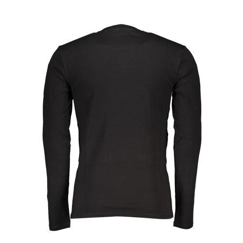 GUESS JEANS MEN'S LONG SLEEVE T-SHIRT BLACK slika 2