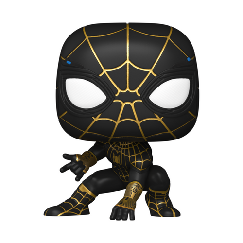 POP figure Marvel Spiderman No Way Home Spiderman Black & Gold Suit slika 2