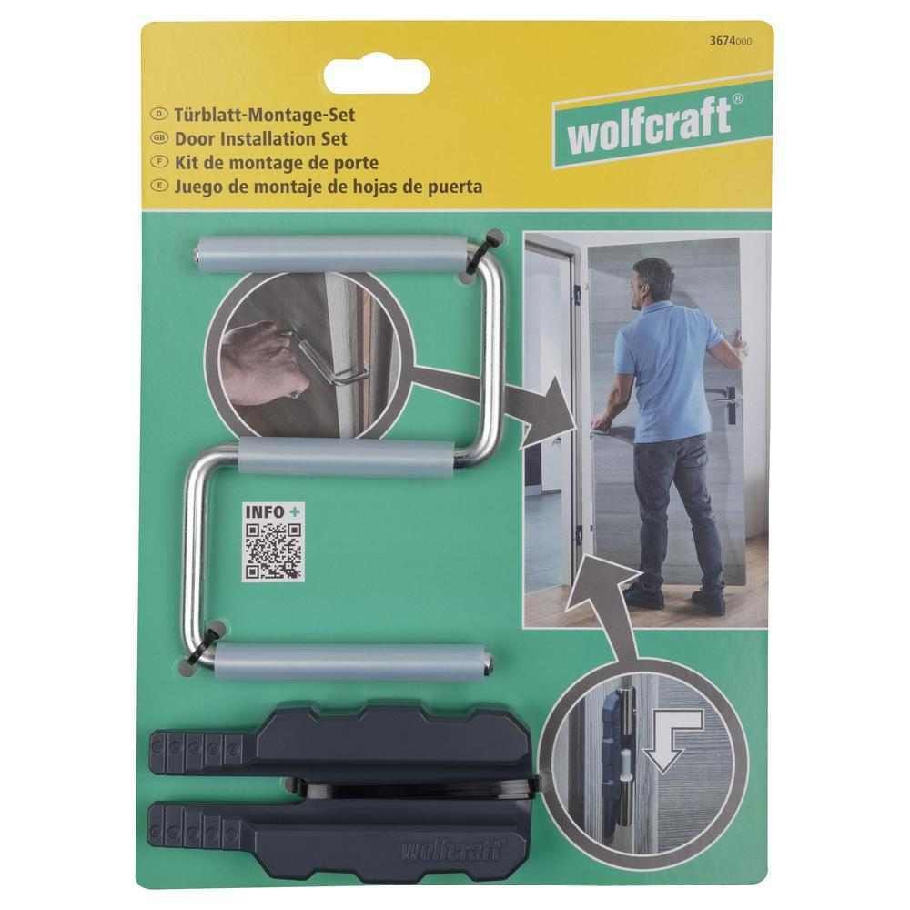 Wolfcraft Set Za Montažu Krila Vrata / 3 dijelni - 3674000 slika 7