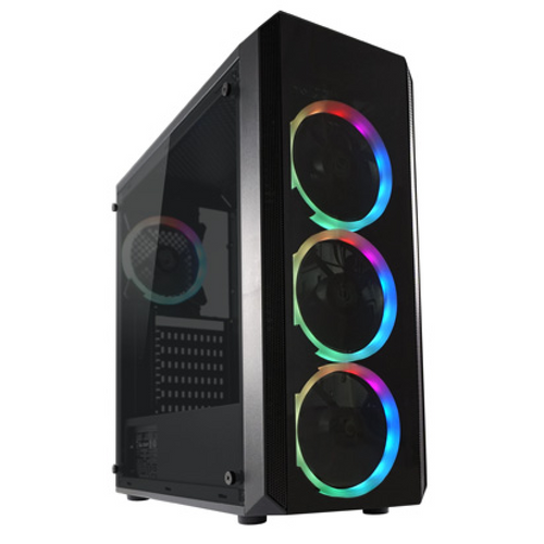 TOWER LC Power LC-703B-ON "Quad-Luxx" Gaming slika 1