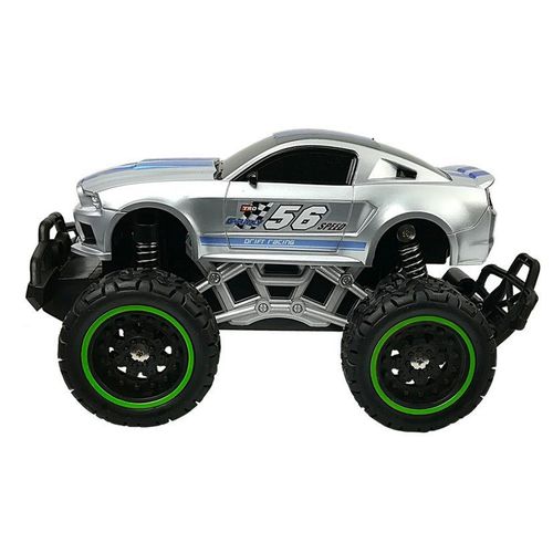 Monster Truck Mustang na daljinsko upravljanje 1:24 srebrni slika 4