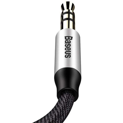 Baseus Yiven M30 3,5 mm AUX audio kabel 1 m crno/srebrni slika 6