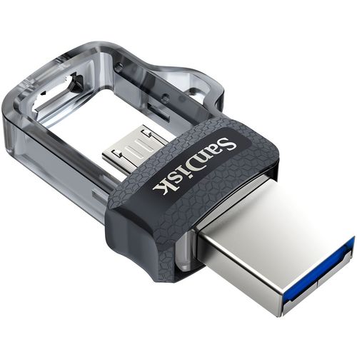 SanDisk Dual Drive USB Ultra 128GB m3.0 Grey&Silver slika 2