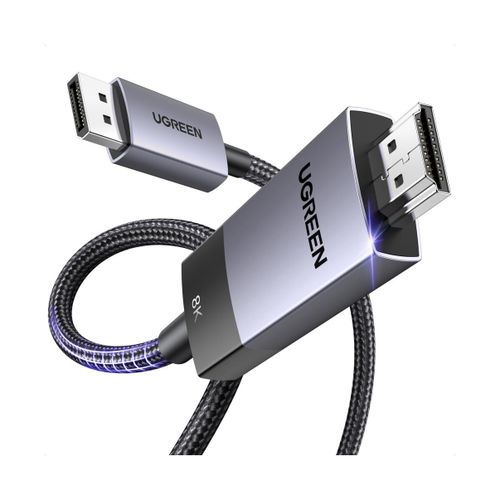 Kabel UGREEN, Displayport (M) na HDMI (M), 2m, 8K@60Hz/4K@240Hz/120Hz, crni slika 1