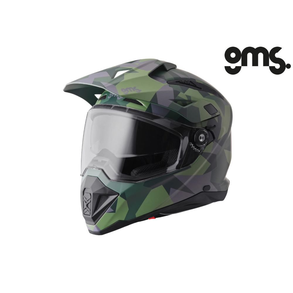 Zatvorena - full face kaciga GMS Adventus Camo - CZ vel.M slika 2