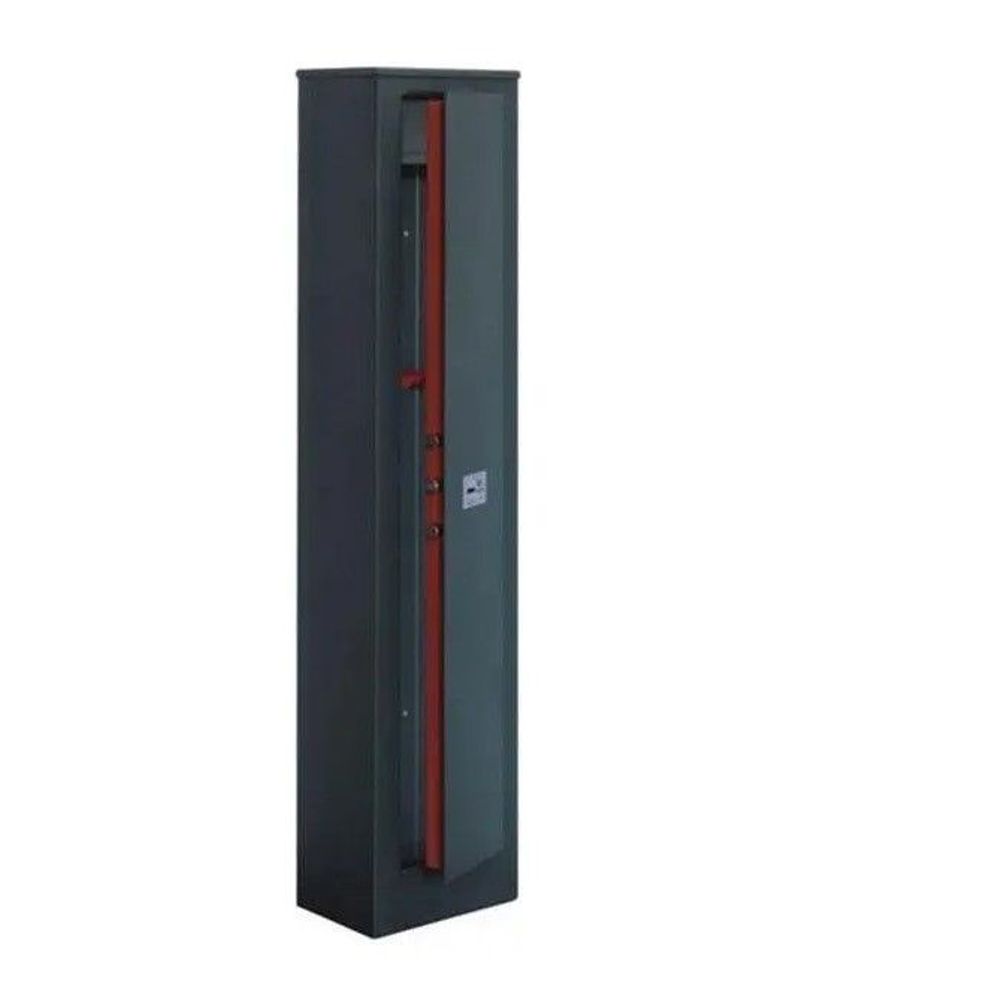 Ormar za oružje sa unutarnjim sefom 360 x 1485 x 315 mm, stijenka 3 mm, sa 8 zaključavanja, sa 8 mjesta, metalni, 67 kg slika 1